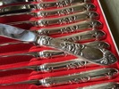12 stk kniver sølv