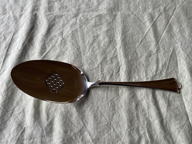 Fiskespade sølv