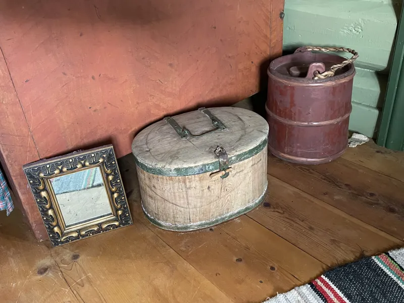 2 stk trebutter (ikke speil)