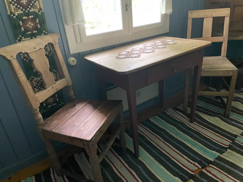 2 stk stoler (ikke bord)