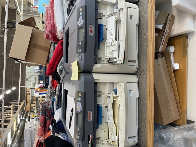 2 stk oki printer Space Controll
OKI supleringsprinter
