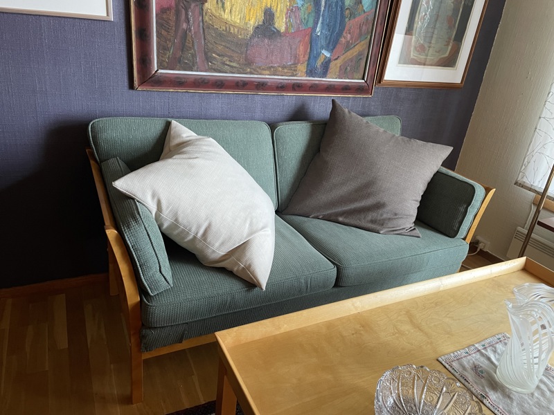 Hødnebø sofa og bord