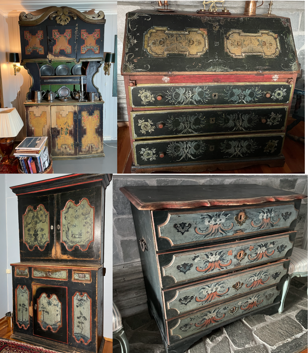 Auksjon diverse bondeantikviter mm.